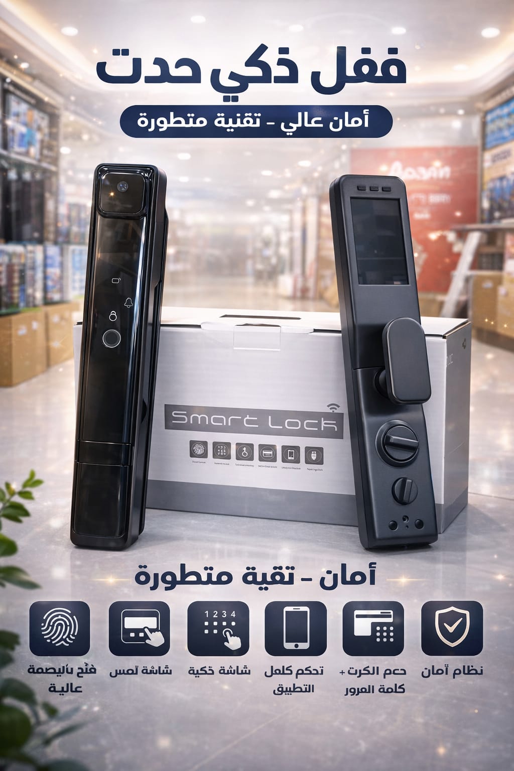 نظام دخول مانتي لوك لاسلكي Access Control 